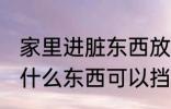 家里进脏东西放什么 家里进脏东西放什么东西可以挡住