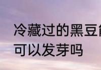 冷藏过的黑豆能发芽吗 冷藏过的黑豆可以发芽吗