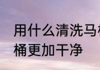 用什么清洗马桶更干净 用什么清洗马桶更加干净