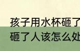 孩子用水杯砸了人怎么办 孩子用水杯砸了人该怎么处理