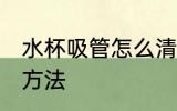 水杯吸管怎么清洗窍门 水杯吸管清洗方法