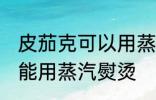 皮茄克可以用蒸汽熨烫吗 皮茄克能不能用蒸汽熨烫