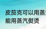 皮茄克可以用蒸汽熨烫吗 皮茄克能不能用蒸汽熨烫