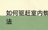 如何驱赶室内蜘蛛 室内驱赶蜘蛛的办法